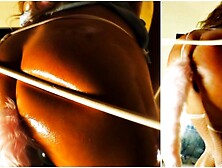 Rough Sex, I Whip her Rear-End with a Cane while she Orgasm, Final Cream-Pie - LAMULAND -