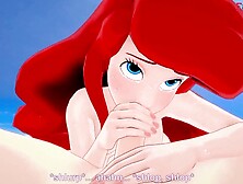 I found a Little Mermaid on the beach | Disney Princess | POINT OF VIEW and normal