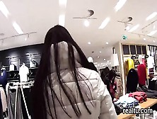 Beautiful Czech Chick Gets Teased In The Shopping Centre And Poked In Pov