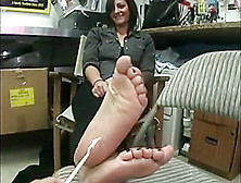 Amateur Low Res Ticklish Feet 2