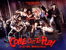 Come Out to Play: An All-Girl Warriors Parody, Scene #01