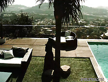 Private Ebony - Horny Babe Lya Missy Swallows A Ebony Prick Dry!