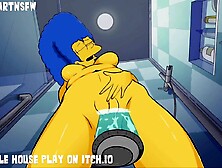 Marge Simpsons Squirting Climax In The Shower Comics Rule 34 - Aperture Abode