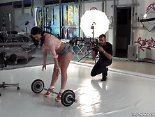 Kinky Daniella Margot and her friends like to share a hard cock