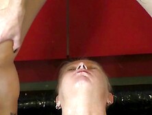 Was filled with piss by two girls and a bro