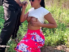 public fucking and creampie girl in dress doggy style