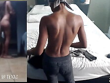 Thot in Texas - Petite Ebony Cowgirl Ride