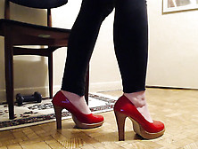 Voluptuous Mature High Heels