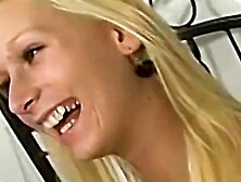 Triple Threat Orgasm Blonde Bombshells Share Lover and Blow Each Others Minds