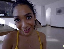 Sarah Lace My Stepsis Is A Gamer Girl - Pov Hardcore After House Cleaning