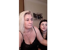 Mother Daughter On Webcam From Daughter’S Room