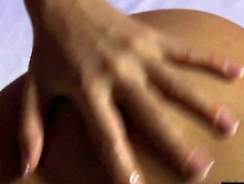 Lovely amateur brunette is teasing her cherry in front of the cam