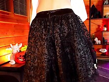 Cosplay Halloween Catrina so slutty that babe wets herself & squirts to climax (TRAILER "THE CATRINA SHOW")