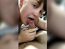 Cheating girlfriend Abigail sucks another guy’s dick part 1