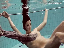 Underwater Show - Poolside Porn