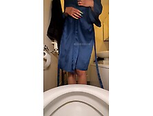 Large Love button Black Peeing On U