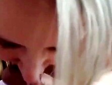 Teenage Cutie Loves to Suck - Homemade POV BJ with Facial