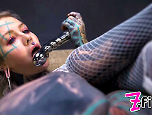 Tattooed Teen 18+ Ass To Mouth Overload With Metal Toy - Prolapse