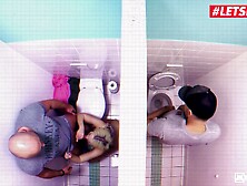 Expressive Blonde Teen Fucked In Hostel Bathroom