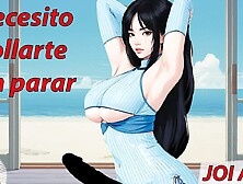 JOI Anal comics,  your girlfriend is sexy and desires to bang u non-stop.  Spanish voice.