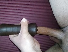 Pov – Fuck My Fake Pussy Toy And Cum On My Gf’S Yoga Mat