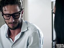 Large titties skinny Latin chick babe Eliza Ibarra bangs large rod colleague