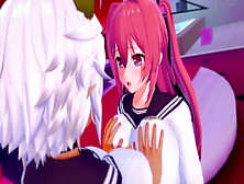 3D Cartoon: Fine Lesbo Sex (The Testament Of Sister New Devil)