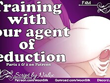 [Patreon Preview] Training W/ Your Agent [Seduction Agent X Agent In Training][25 Min Long In Total]