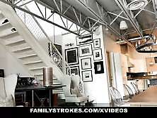 Family Strokes - Horny IdenticalTwins Whips Out Their Meaty Cocks On Leda Lotharios Angelic Face