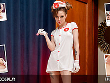 Skinny Slut Lilith Liber Is A Nurse Now - NuCosplay