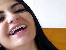 Three's A Charm! - Petite Latina Teenager Leidysilva Fucked Hard By Two Hunk Guys