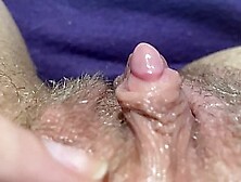 Huge Clitoris Rubbing And Jerking Orgasm In Extreme Close Up Masturbation Hd Pov