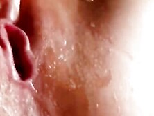 Wet Pussy Closeup Fingering Sticky Cum And Squirting