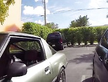 Petite babe fucks pawnbroker to sell her car