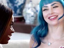 Watch This Sweet And Tender Lesbian Sex With Ana Foxxx And Jewelz Blu