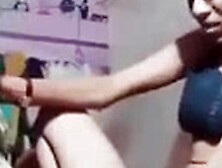 Desi Hoty Girl Sex With Elder Step Brother In Sit Position At Along House.