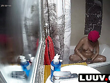 LUUV. Beautiful girl Kelly shaves her pussy before having sex with her boyfriend