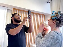 Granny Sabrina Gets Her Ass & Pussy Fucked POV