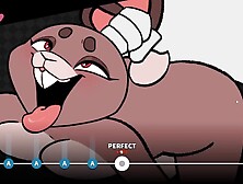 Furry Puppy Gets Praised By His Bunny Skank Boss And Gets A Special Reward | Beat Banger pt.  two