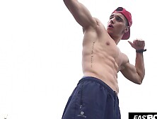 Eastboys Sexy Muscle Twink Boy Jared Shaw Flexing