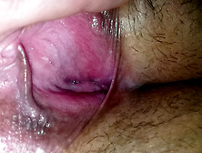 Sexy amateur girl showing off wide open pussy