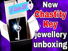 Unboxing My New Chastity Key Jewellery From Chastity Shop! Femdo