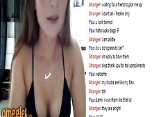 Slutty Omegle Girl