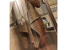 Black Wife In Shower