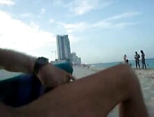 White Man Flash Cock At Beach 4 Nigglets Watch