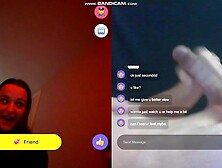 girl teases to see me blow huge load