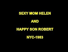 Classic Mom Helen and son