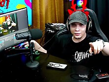 Psy Lunar got indeed concupiscent in the centre of the Podcast,  this babe started fingering herself truly nicely,  how delightsom