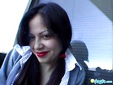 DAGFS - Lovely GF Mila bedroom striptease