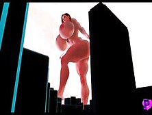 Stompy Stompy (Giantess Animation Test)